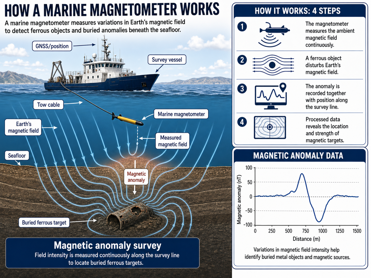 Magnetometro marino