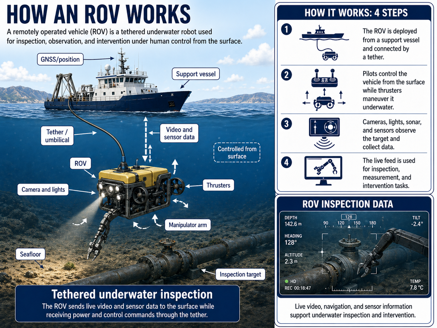 ROV inspection