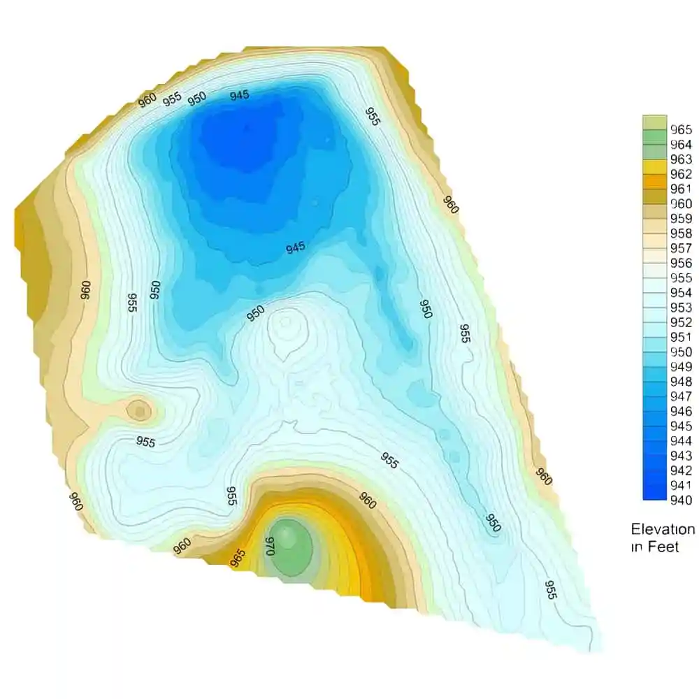 Singlebeam survey output